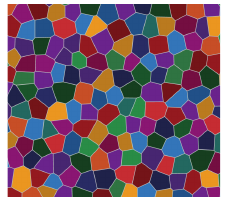 Tassellazione colorata