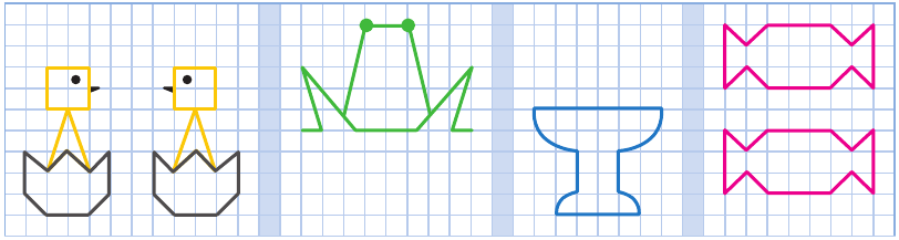 Figure per tracciare assi di simmetria