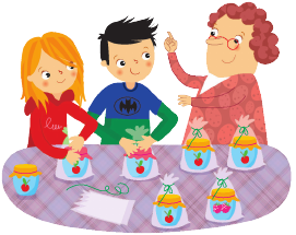 Barattoli di marmellata