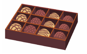 Scatola di cioccolatini