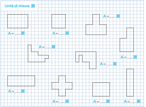 Poligoni su griglia per calcolo area