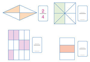 Esercizio 1 - Figure con frazioni